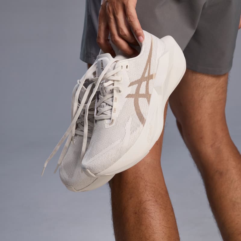 Кроссовки для бега ASICS NOVABLAST 6 Беговые кроссовки Низкий Топ Экрю Серый Мужской - изображение 7