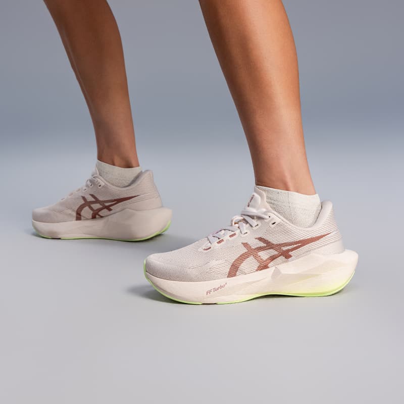 Кроссовки для бега asics NOVABLAST 6 Беговые кроссовки Low Топ Овсяный Женские - изображение 8
