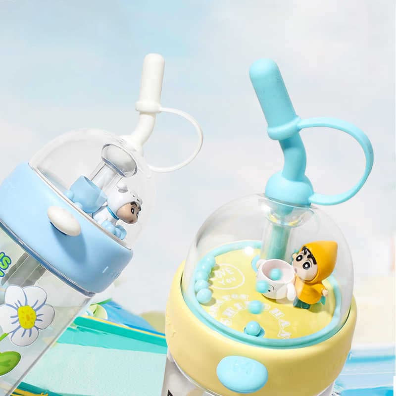 Crayon Shinchan Dunking Пластиковая вода Чашка Прозрачная 620 мл - изображение 3