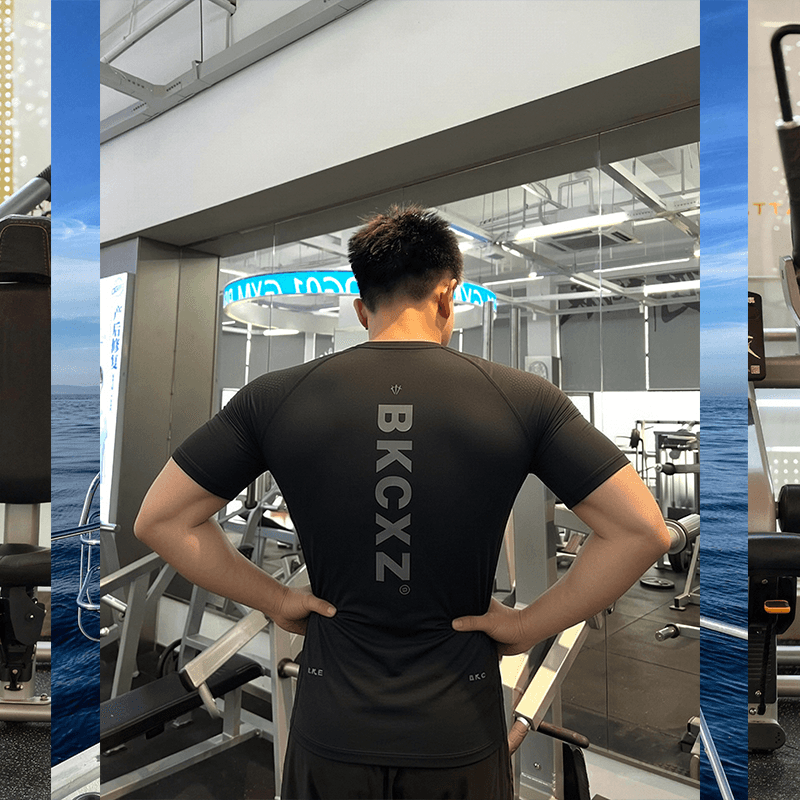 Спортивный костюм BKCXZICE Унисекс Спортивные кофты и футболки - изображение 3