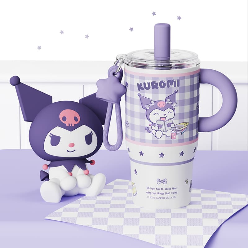 Санрио My Melody Hello Kitty Коллекция Мини-версия Термокружка с ледяным эффектом 580 мл - изображение 1