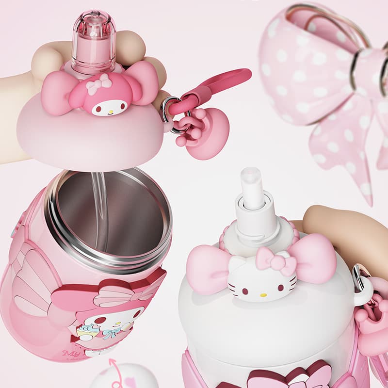 Санрио Hello Kitty BOBO Термокружка 560 мл 960 мл - изображение 1