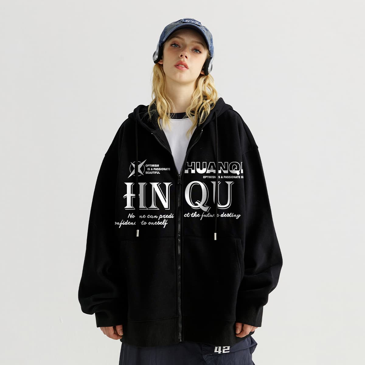 Худи HUANQIU Logo - изображение 3
