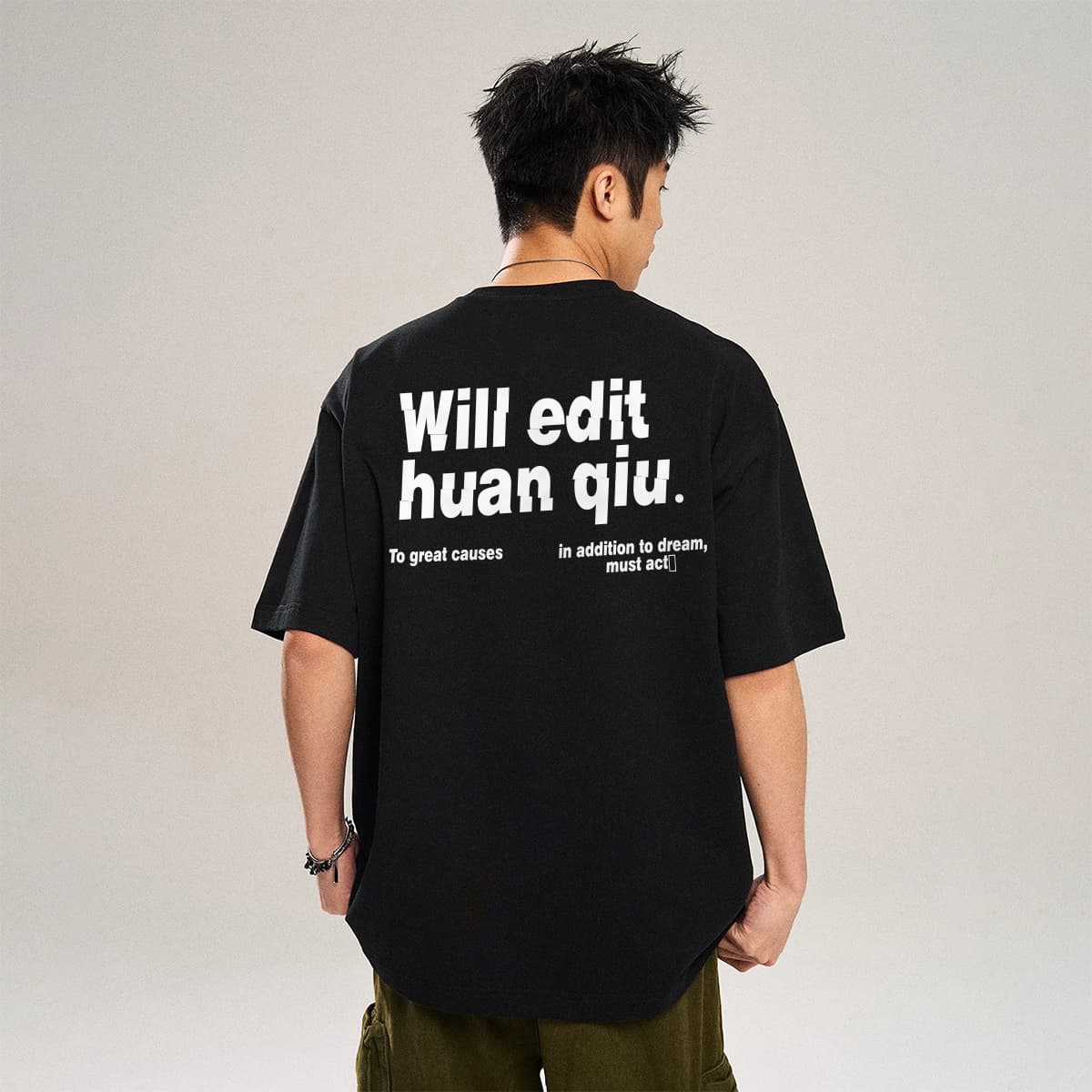 Футболка HUANQIU LogocleanfitT - изображение 3