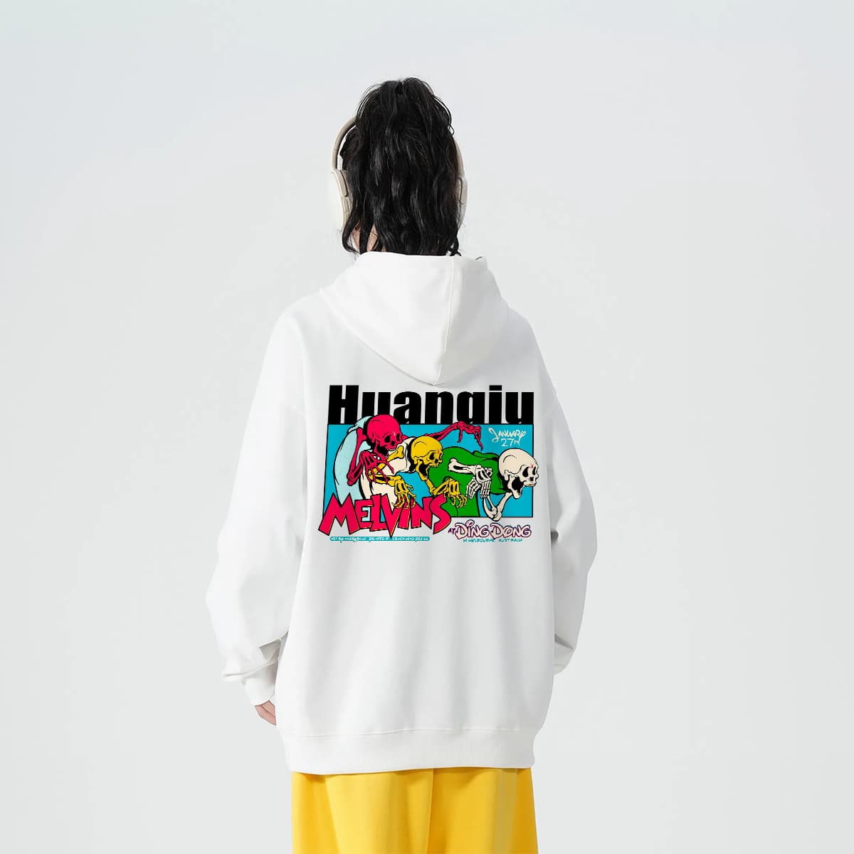 Худи HUANQIU Logo - изображение 3