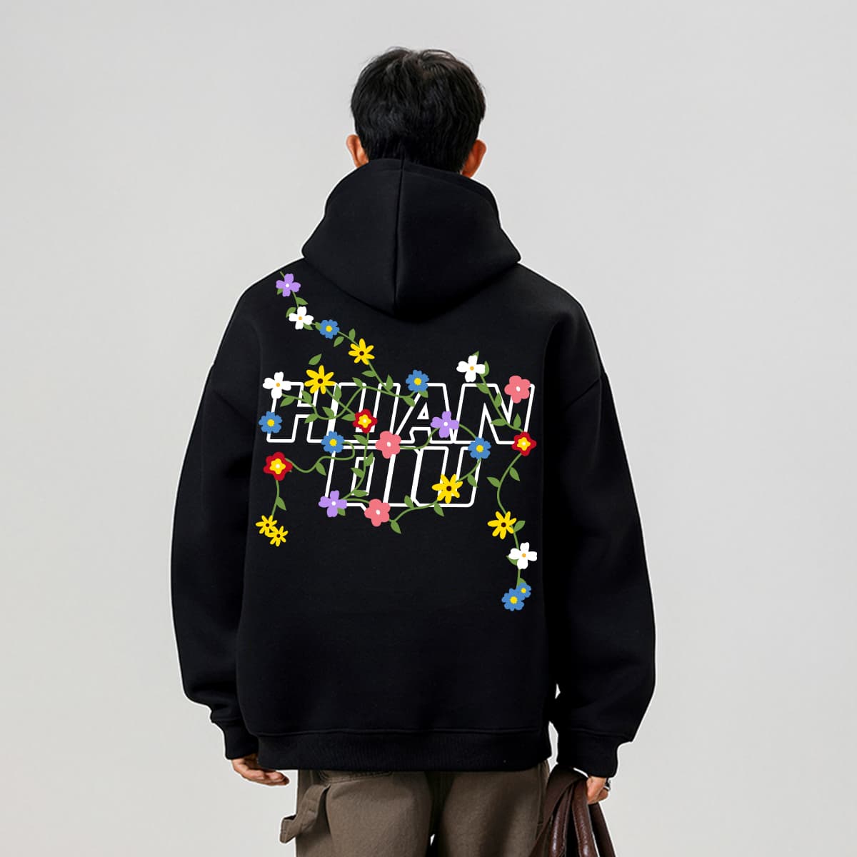 Худи HUANQIU Logo - изображение 3