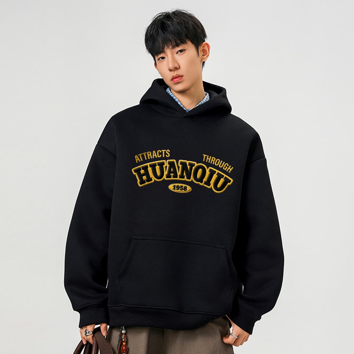 Худи HUANQIU Logo - изображение 4