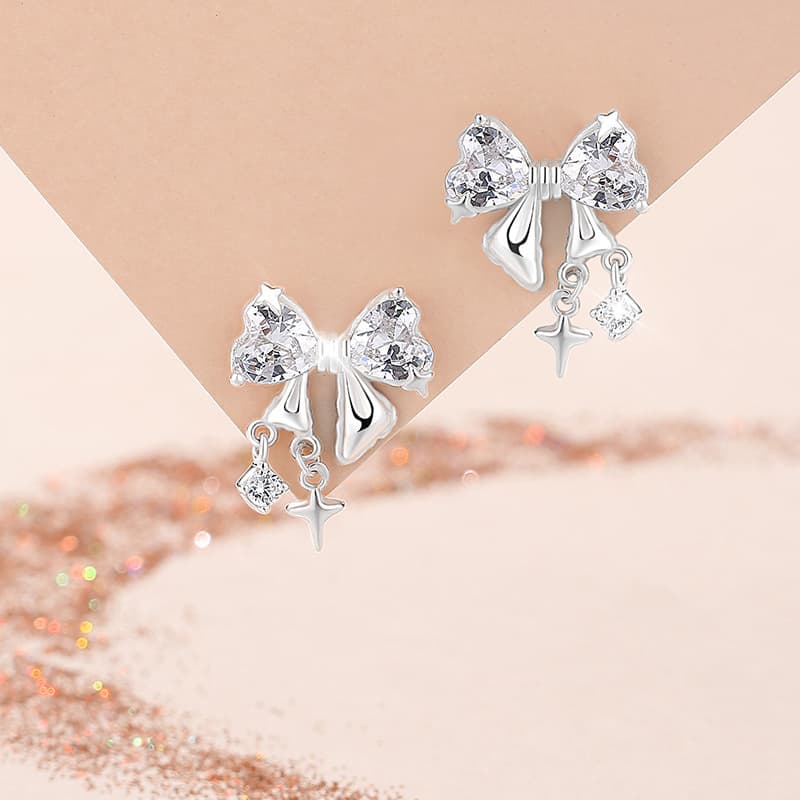 Серьги 220284 S925 - изображение 2