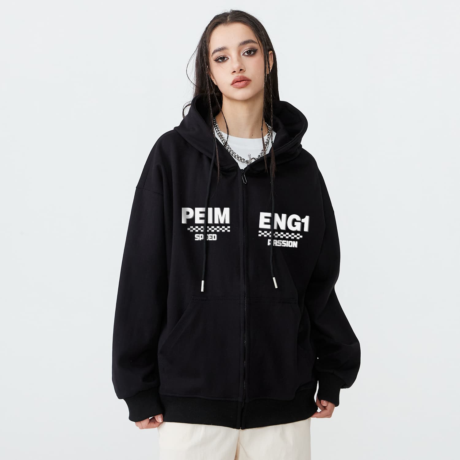 Худи PEIMENG logo - изображение 3