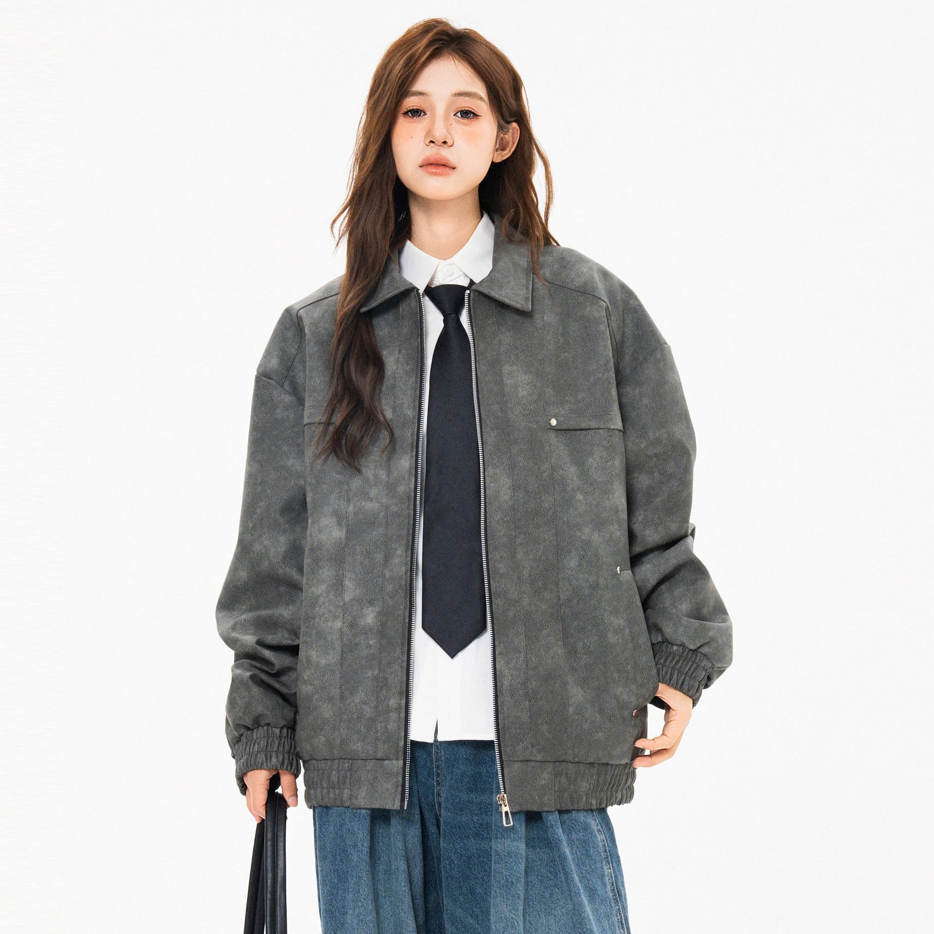 Кожаная куртки Magmode Кожаная куртка пальто унисекс - изображение 4