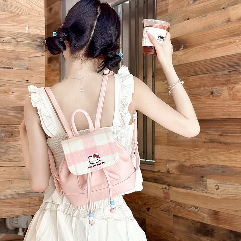 Рюкзак Sanrio PU (полиуретан) Backpack Standard (стандартный) Женский Многоцветный - изображение 9