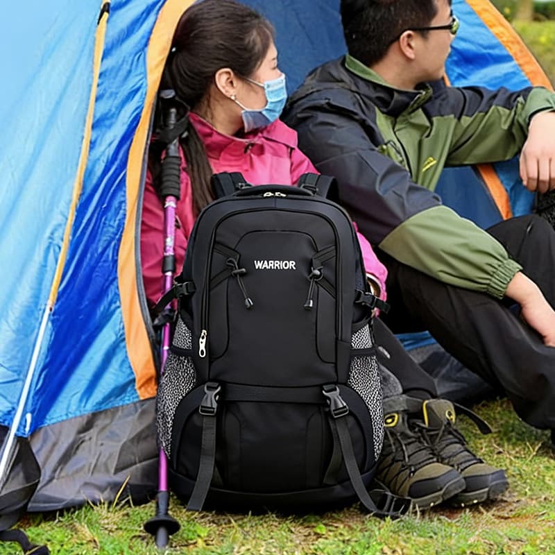 Warrior Oxford Backpack Standard (Standard) Unisex Black Warrior Оксфорд Рюкзак Стандартный (Стандартный) Унисекс Черный - изображение 3