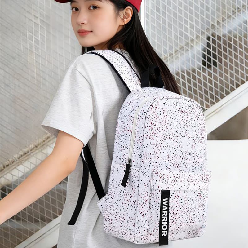 Рюкзак Warrior Oxford Backpack Standard (Standard) Unisex White Warrior Оксфорд Рюкзак Стандартный (Стандартный) Унисекс Белый - изображение 4