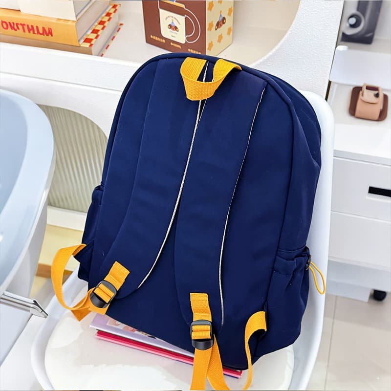 Рюкзак Warrior Oxford Backpack Unisex Black Dark Blue Warrior Оксфорд Рюкзак Унисекс Черный Темно-Синий - изображение 5