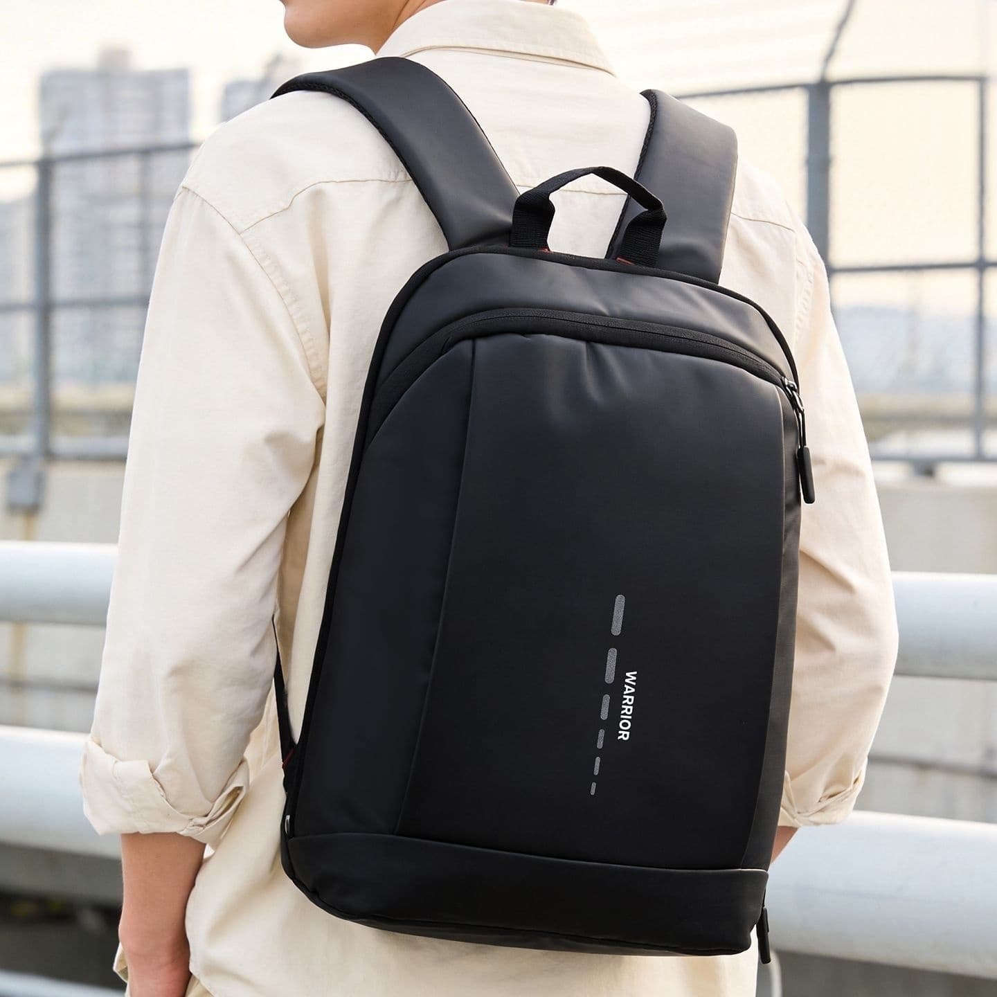 Рюкзак Warrior Oxford Backpack Standard (Standard) Unisex Black Warrior Оксфорд Рюкзак Стандартный (Стандартный) Унисекс Черный - изображение 4