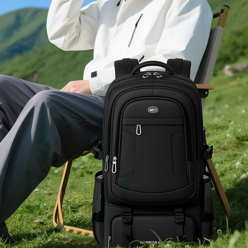 WARRIOR 90L Туристические сумки Нейлоновая ткань Черная Мужская - изображение 5