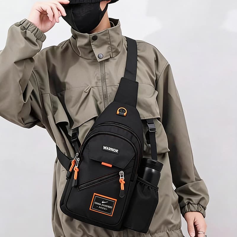 Нагрудная сумка Warrior Oxford Chest Bag (Sling) Мужской Черный - изображение 2