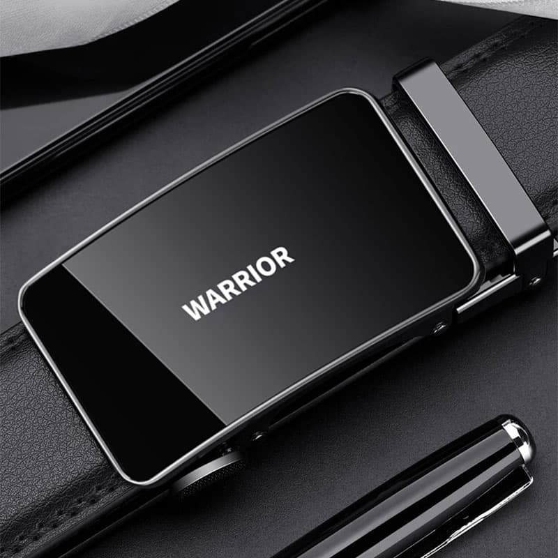 Ремень Warrior Ремни из коровьей кожи полиуретан унисекс 3,5 см - изображение 2