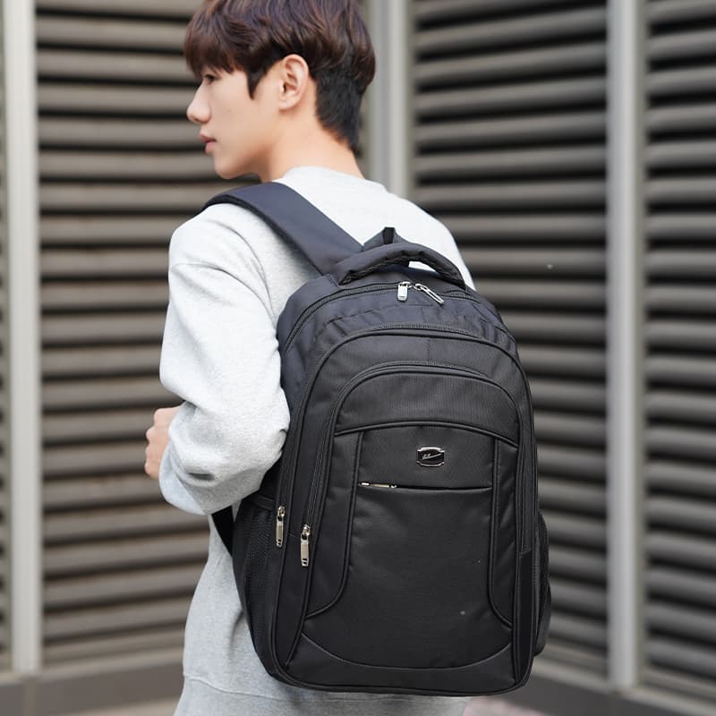 Рюкзак Warrior Oxford Backpack Unisex Simple Black Warrior Оксфорд Рюкзак Унисекс Простой Черный - изображение 6
