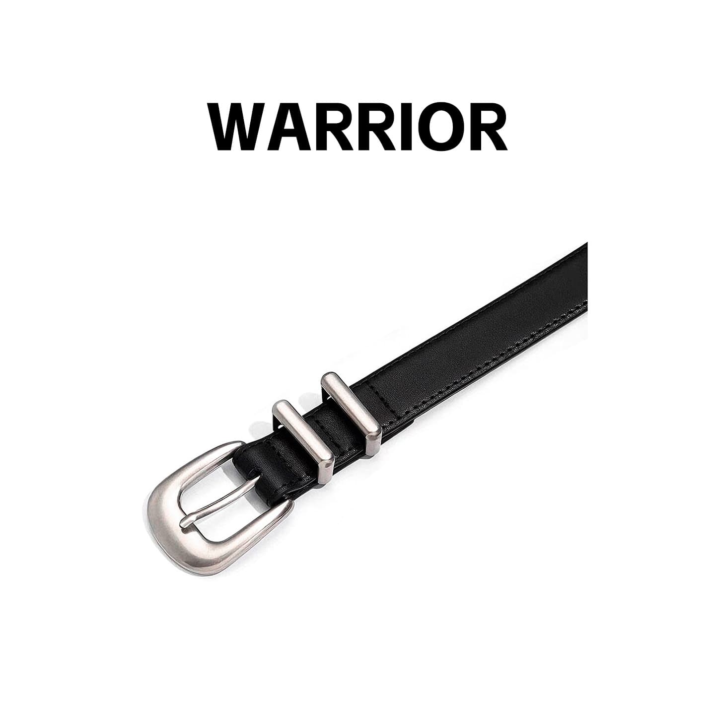 Ремень Warrior Ремень из коровьей кожи Сплав Женский 3,8 см - изображение 4