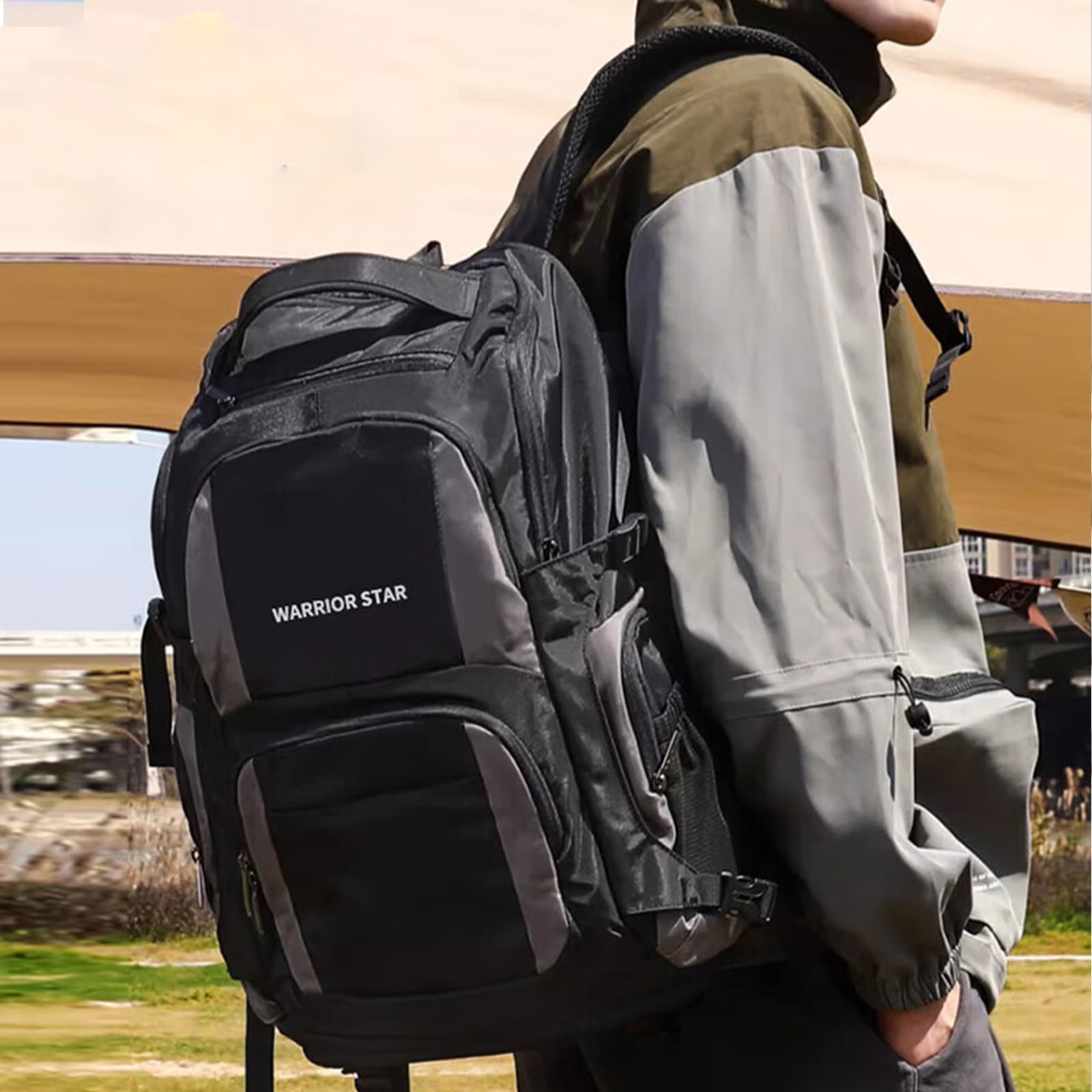 Рюкзак Warrior Oxford Backpack Standard (Standard) Unisex Black Warrior Оксфорд Рюкзак Стандартный (Стандартный) Унисекс Черный - изображение 5