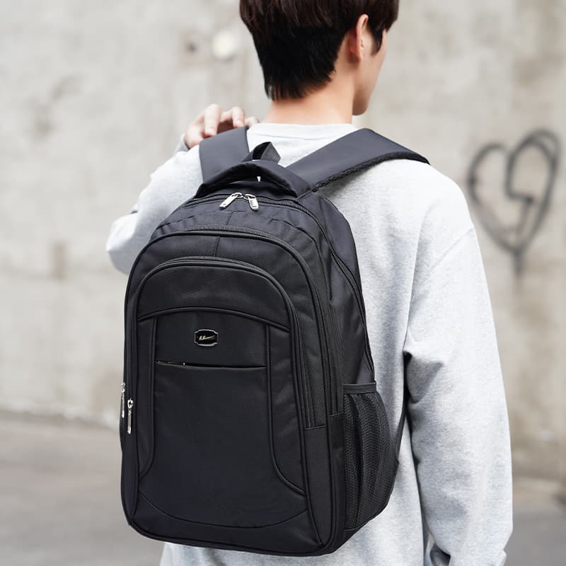 Рюкзак Warrior Oxford Backpack Unisex Simple Black Warrior Оксфорд Рюкзак Унисекс Простой Черный - изображение 5