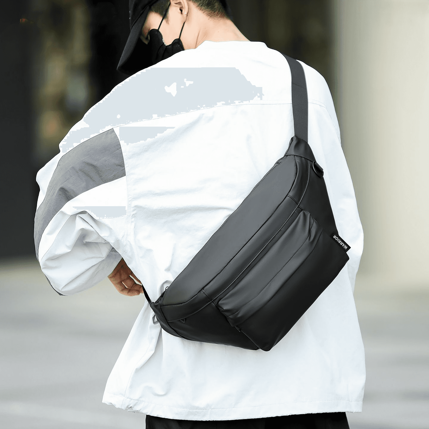 Сумка через плечо Warrior Crossbody Bags Black Men's - изображение 4