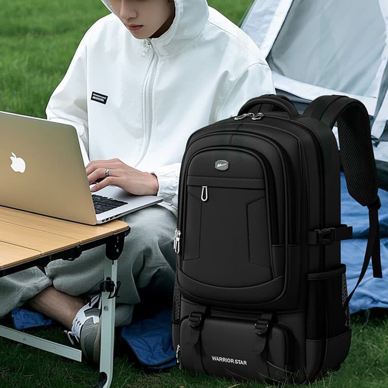 WARRIOR 90L Туристические сумки Нейлоновая ткань Черная Мужская - изображение 4