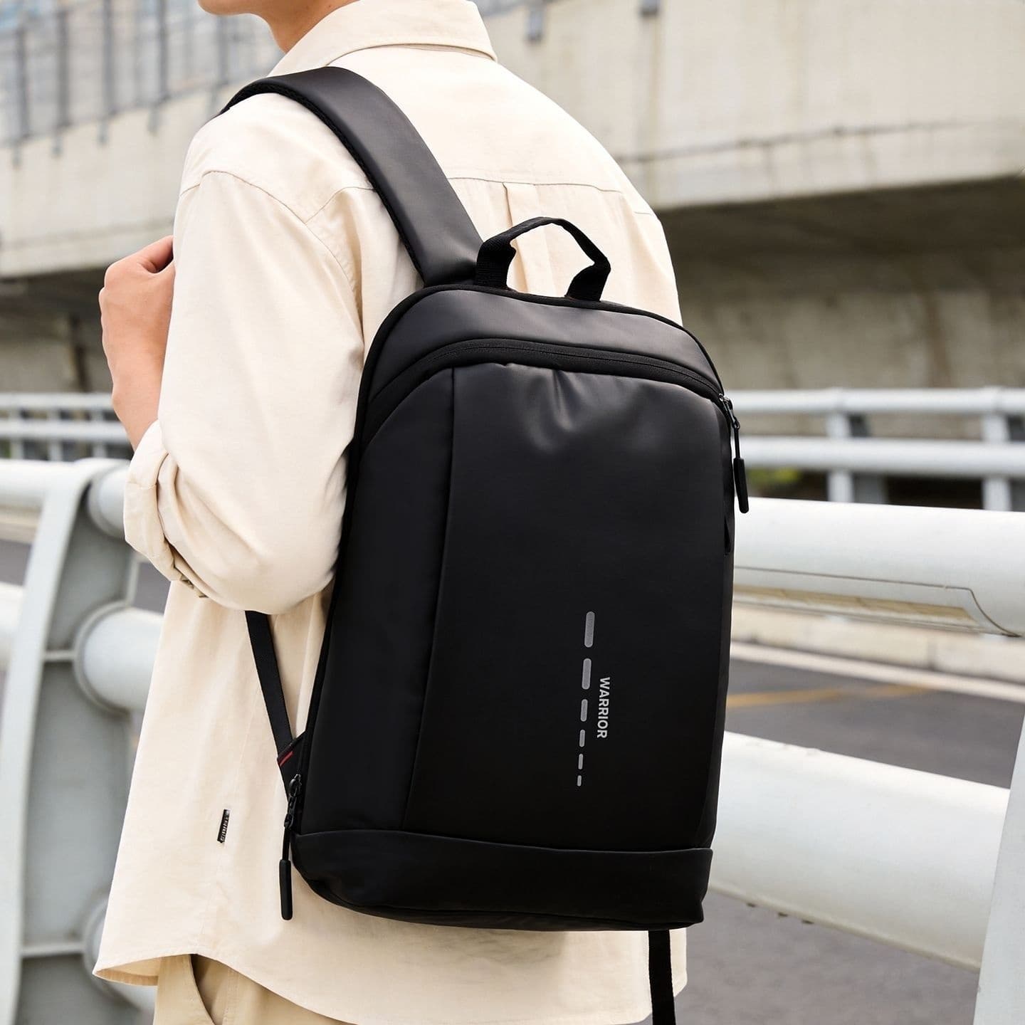 Рюкзак Warrior Oxford Backpack Standard (Standard) Unisex Black Warrior Оксфорд Рюкзак Стандартный (Стандартный) Унисекс Черный - изображение 5