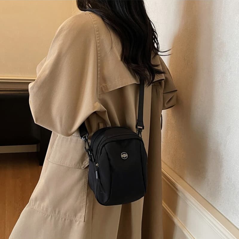 Сумка через плечо Warrior Crossbody Bag Black Unisex Warrior Сумка через плечо Черная Унисекс - изображение 3