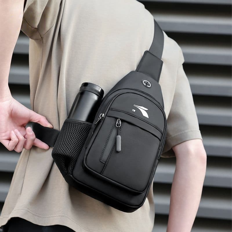Нагрудная сумка 361° Oxford Chest Bag (Sling) Мужской Черный - изображение 5