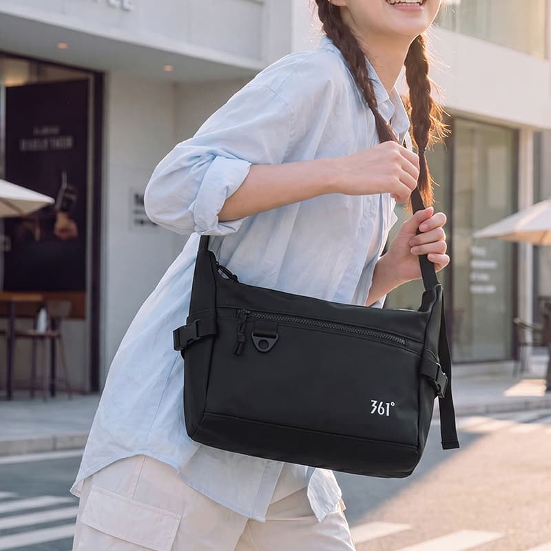 Сумка через плечо 361° Crossbody Bag Black Unisex - изображение 5
