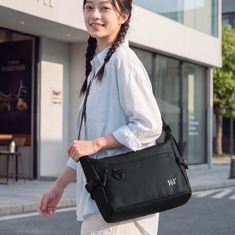 Сумка через плечо 361° Crossbody Bag Black Unisex - изображение 4