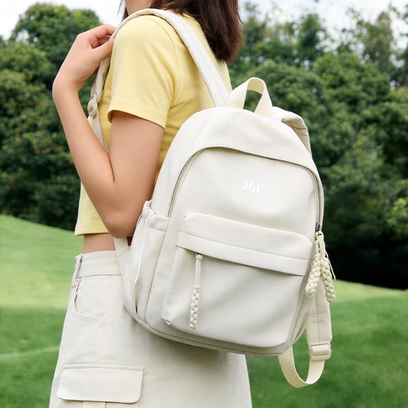 Рюкзак 361° Ткань из нейлона Сумка Обычный (стандартный) Women's White - изображение 4