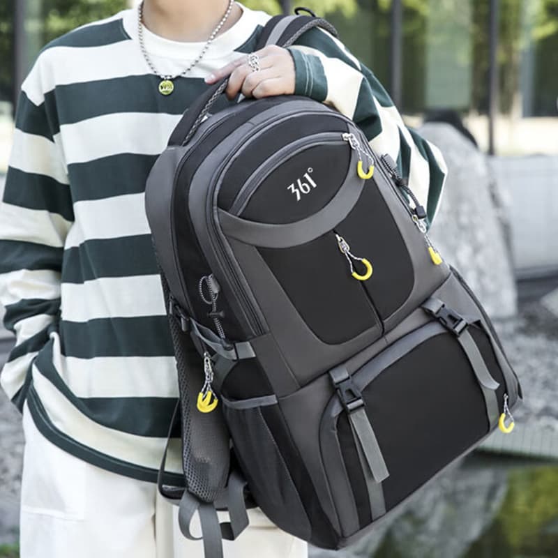 Рюкзак 361° Oxford Backpack Маленький размер Большой размер Мужской Черный - изображение 3