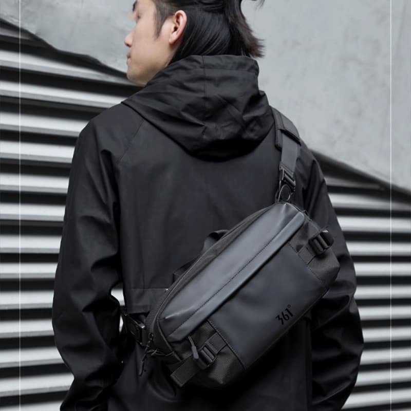 Нагрудная сумка 361° Слинг-сумка Black Unisex - изображение 5