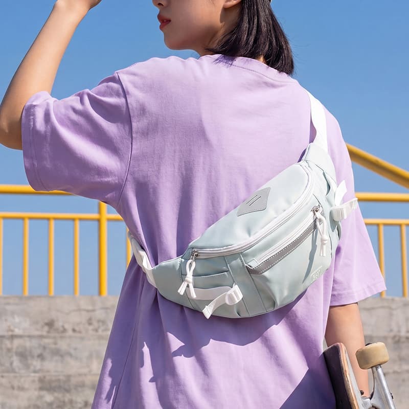 Нагрудная сумка 361° Oxford Chest Bag (Sling) Женская Синие Белый Синий Черный - изображение 4