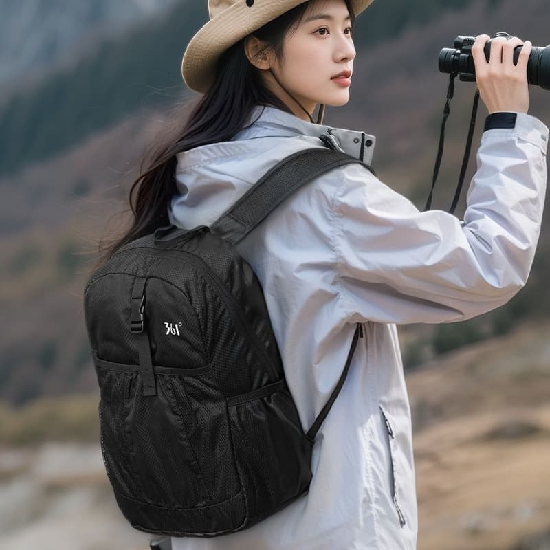 361° Nylon Сумка Large Unisex Black - изображение 2