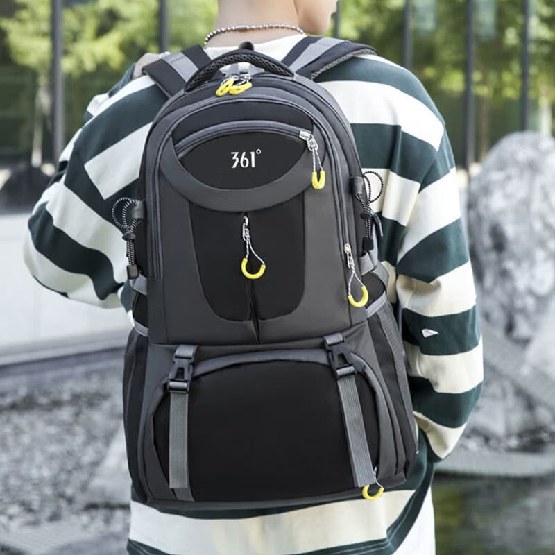 Рюкзак 361° Oxford Backpack Маленький размер Большой размер Мужской Черный - изображение 2