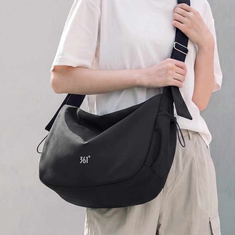 Сумка через плечо 361° Crossbody Bag Black Unisex - изображение 5