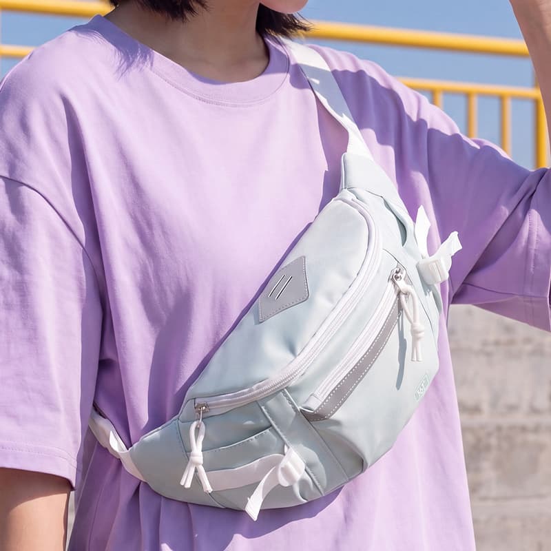 Нагрудная сумка 361° Oxford Chest Bag (Sling) Женская Синие Белый Синий Черный - изображение 5