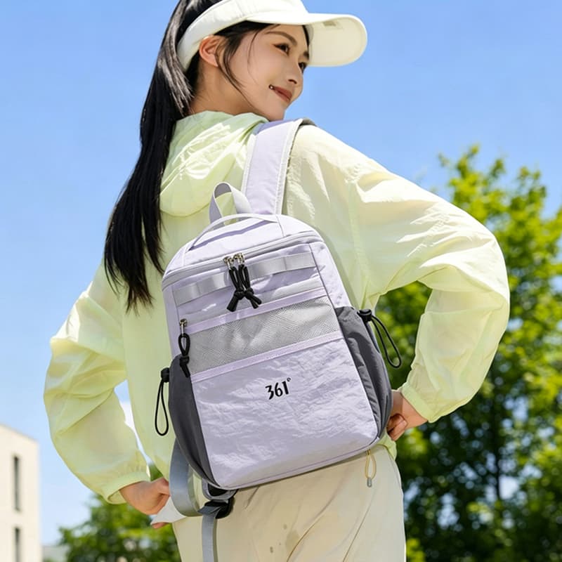 Рюкзак 361° Oxford Backpack Женский Фиолетовый Зеленый - изображение 4
