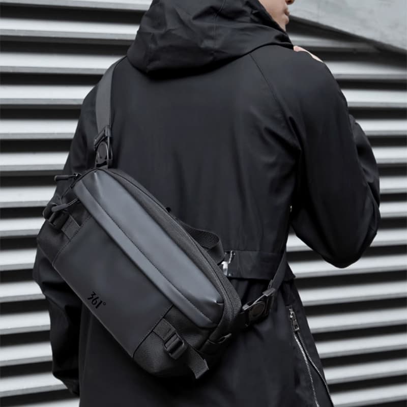 Нагрудная сумка 361° Слинг-сумка Black Unisex - изображение 4