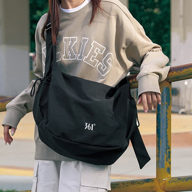 Сумка через плечо 361° Crossbody Bag Black Unisex - изображение 3