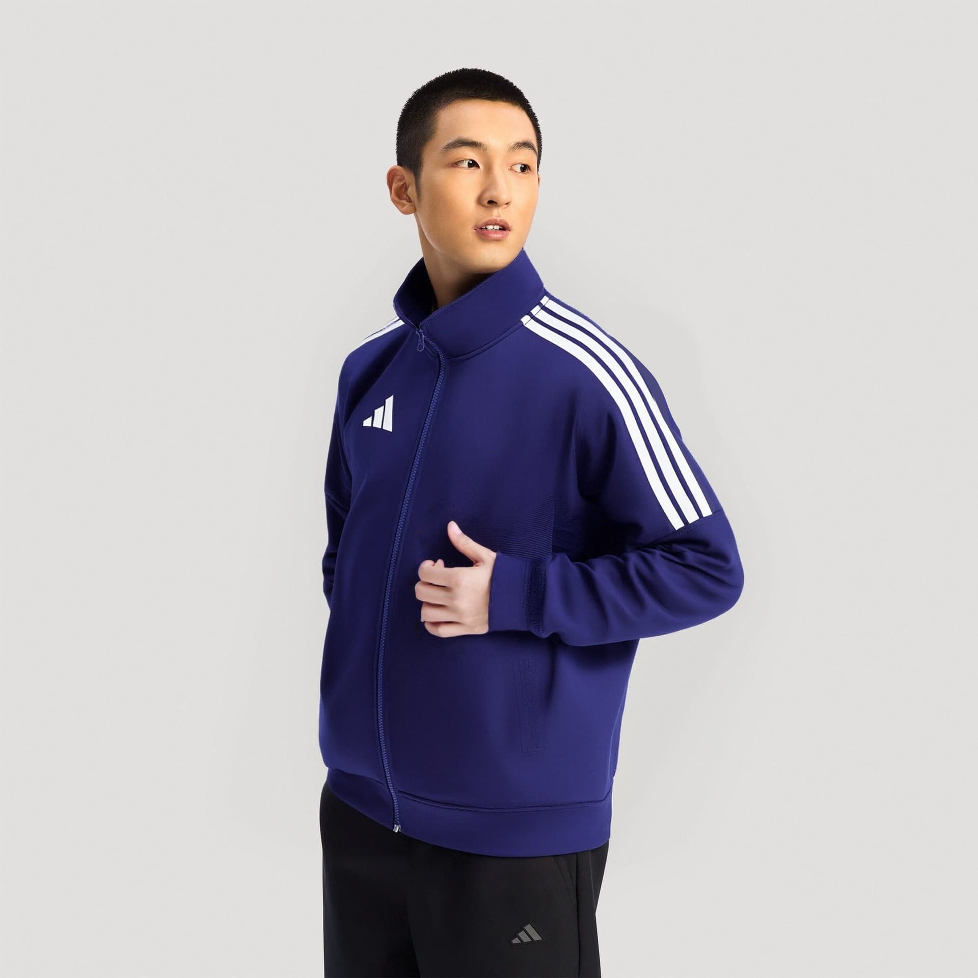 Куртка Adidas 3 Stripes Куртки Пальто Унисекс - изображение 4