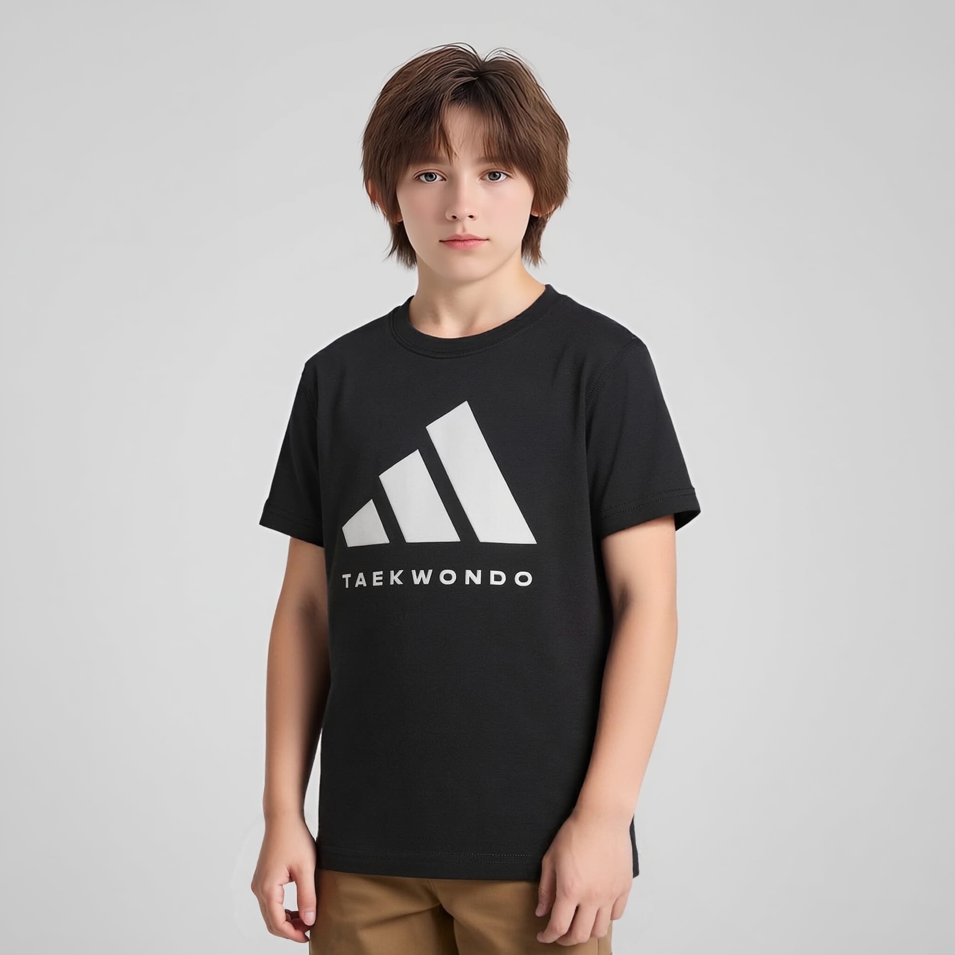 Футболка Adidas Короткий рукав T-рубашки для детей - изображение 4