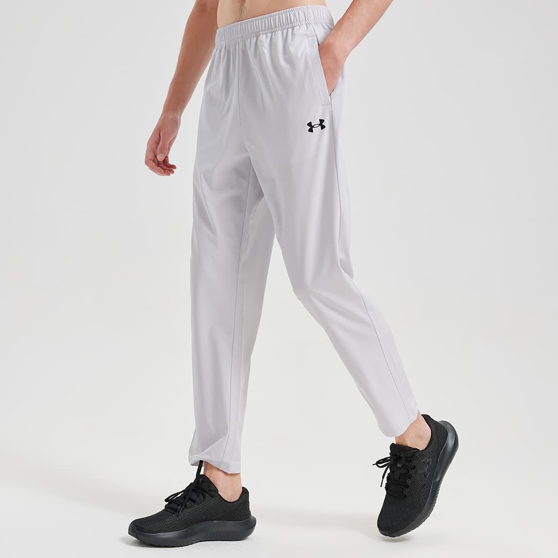 Штаны Under Armour Under Armour Спортивные трикотажные штаны Унисекс Серый - изображение 6