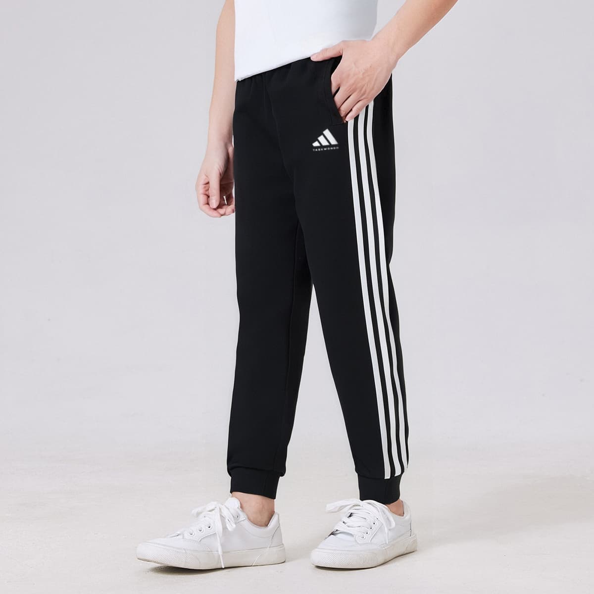 Штаны Adidas Вязаные тренировочные штаны унисекс - изображение 5