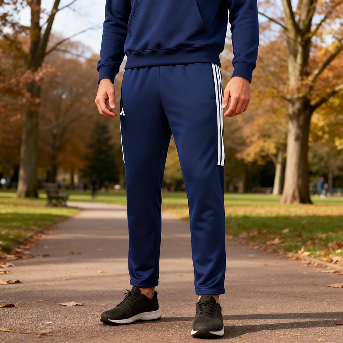 Штаны Adidas Спортивный Knitted Fabric Pants Унисекс - изображение 3