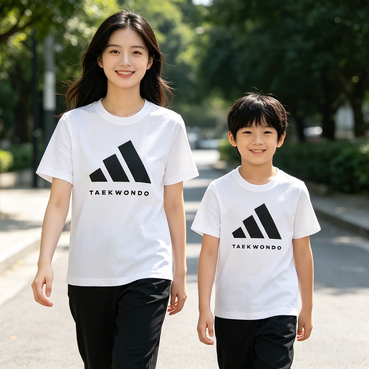 Футболка Adidas Короткий рукав T-рубашки для детей - изображение 3